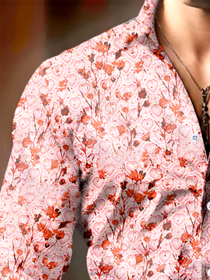 Men's Business Style Simple Shirt