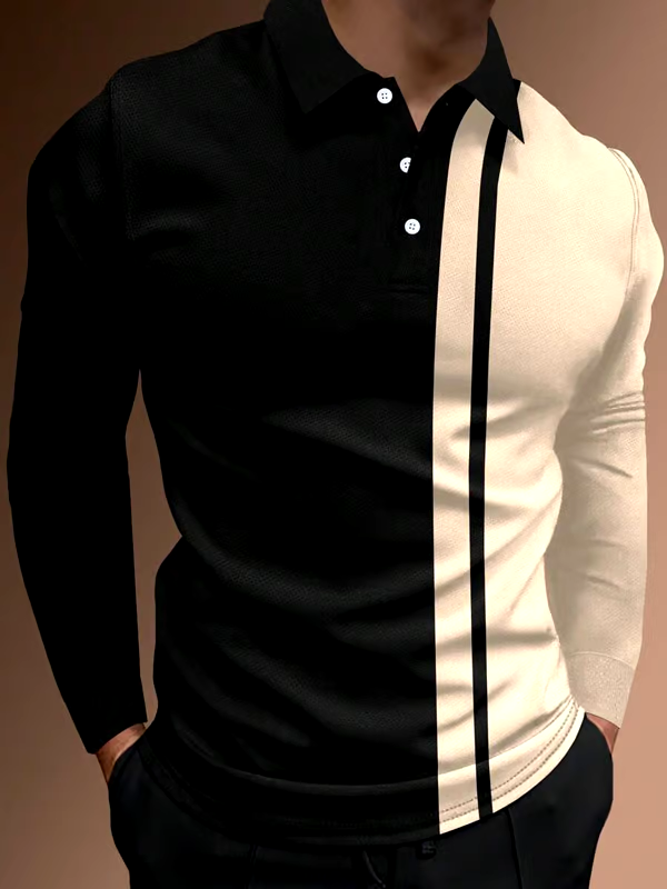 Men's Casual Business Fashion Polo Shirts