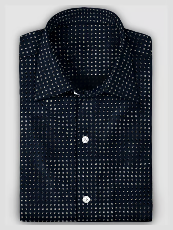 Men's Business Style Simple Shirt