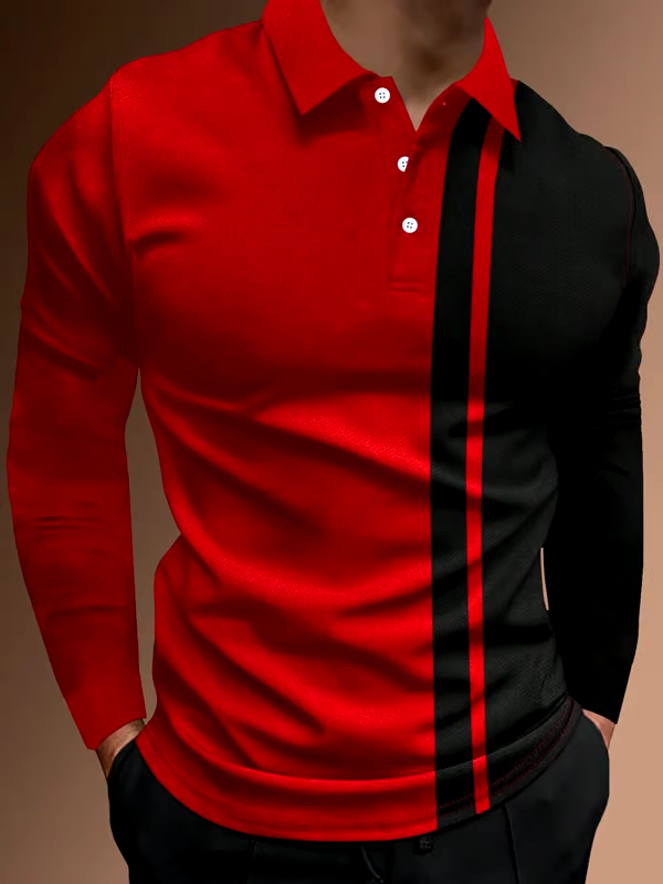 Men's Casual Business Fashion Polo Shirts