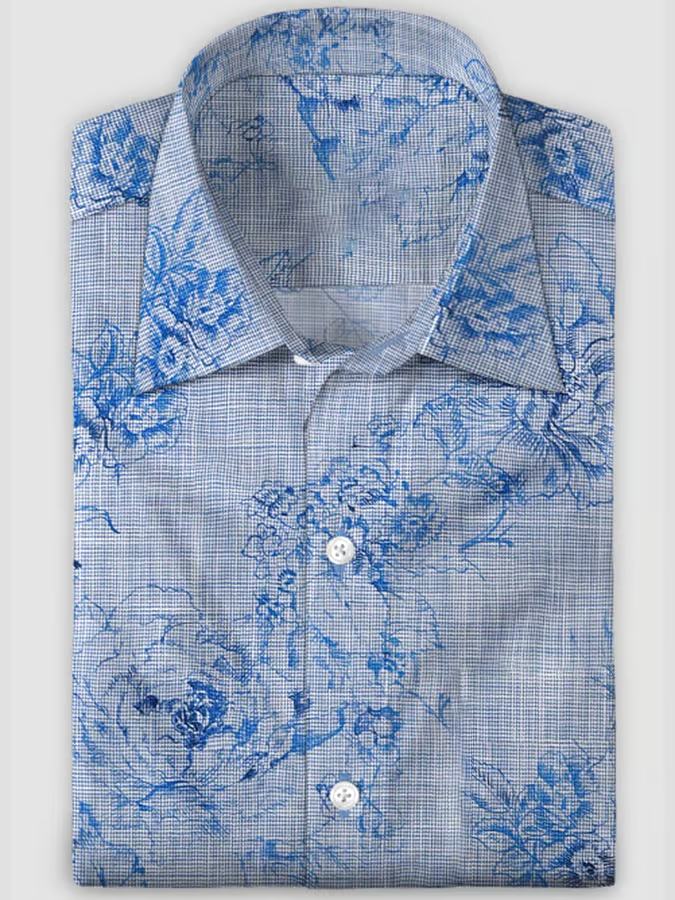 Men's Business Style Simple Shirt