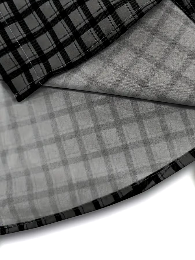 Men's Plaid Business Casual Shirt