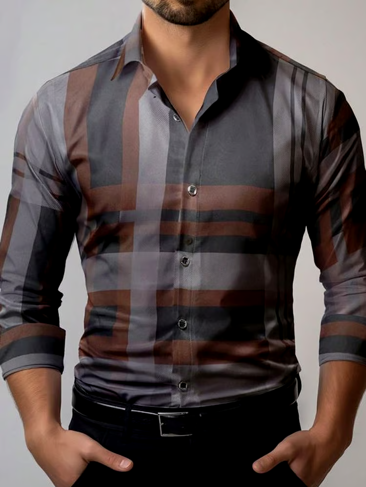 Men's Formal Long Sleeve Shirt